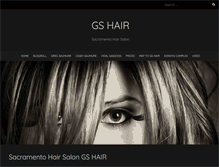 Tablet Screenshot of gshair.com